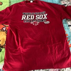 2004 Red Sox champions tshirt, size XL